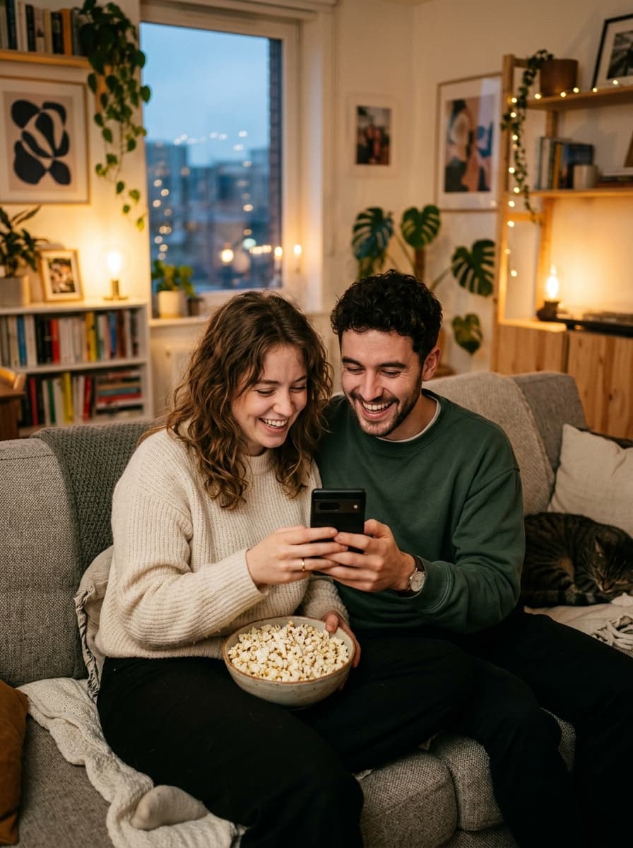 Friends splitting trip expenses easily with TrackIt